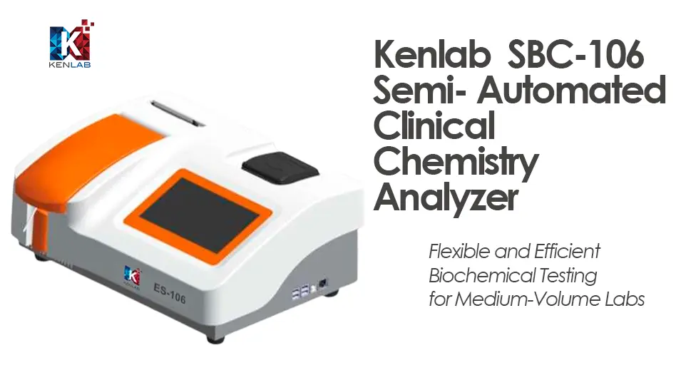 KENLAB SBC-106 Semi-Automated Clinical Chemistry Analyzer