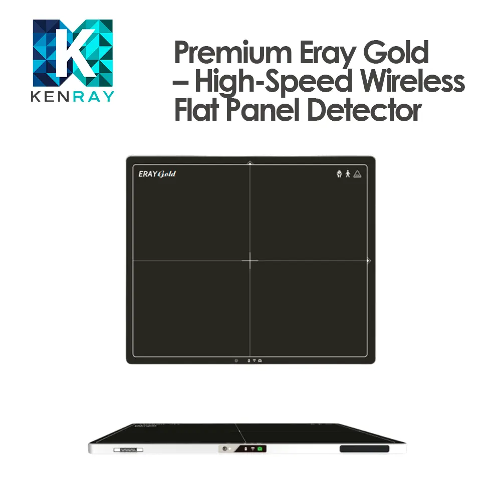 Premium Eray Gold – High-Speed Wireless Flat Panel Detector